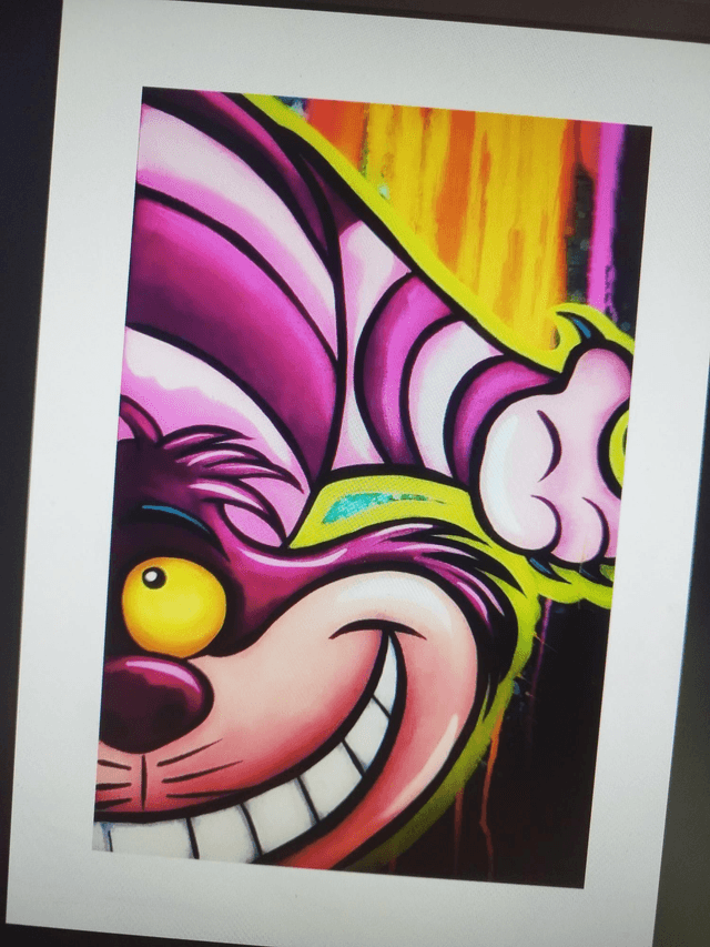 Cheshire Cat Alice In Wonderland Artwork Disney Art 