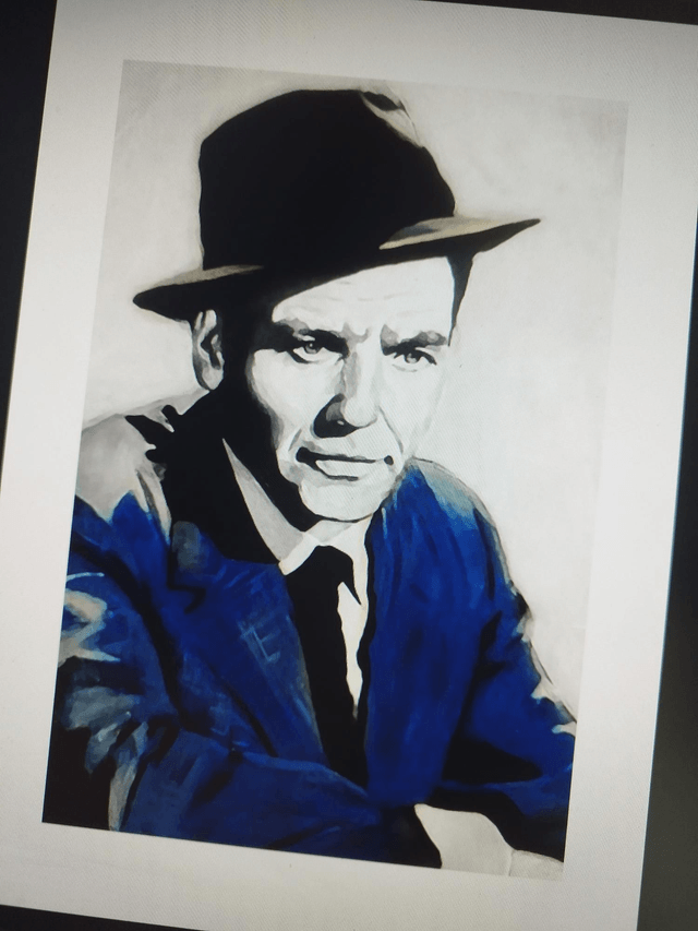 Frank Sinatra Artwork Music Art 