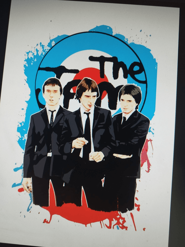 The Jam Artwork Music Art 