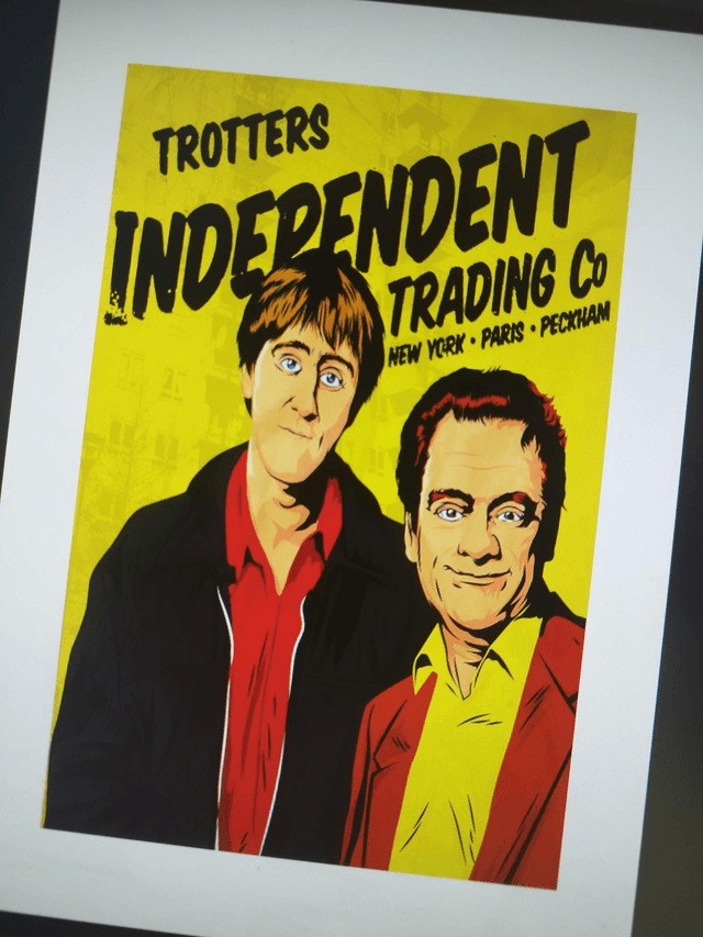 Only Fools and Horses Artwork 80s Comedy Art 