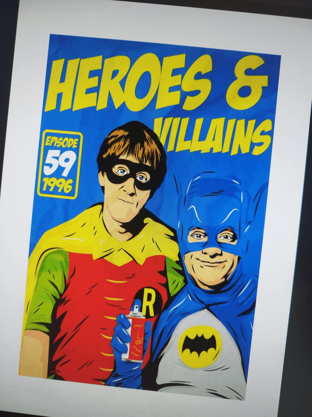 Only Fools and Horses Heroes Artwork 80s Comedy Art 
