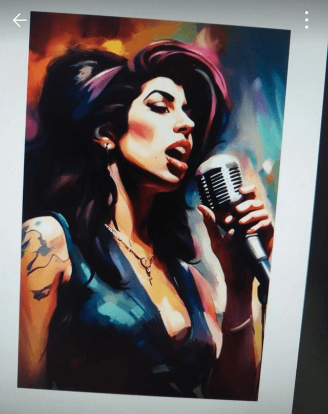 Amy Winehouse Artwork Music Art 