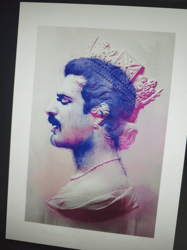 Freddie Mercury Brighton Queen Artwork Music Art 