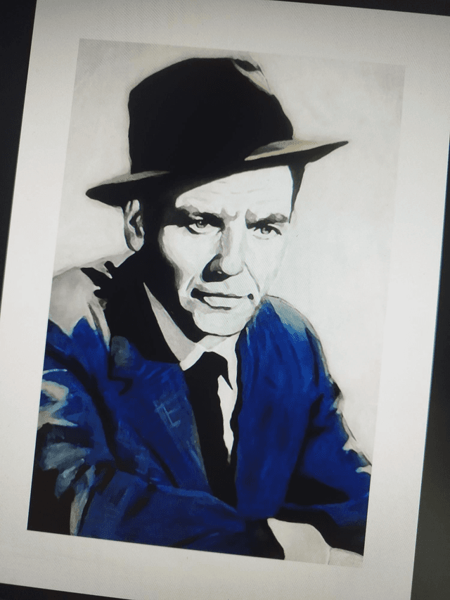 Frank Sinatra Artwork Music Art 